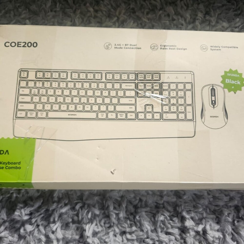 Wireless Bluetooth Keyboard & Mouse - Picture 7 of 7